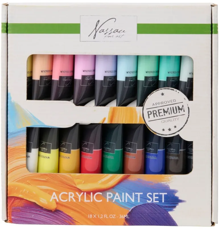 Akryylivärisetti Nassau Fine Art