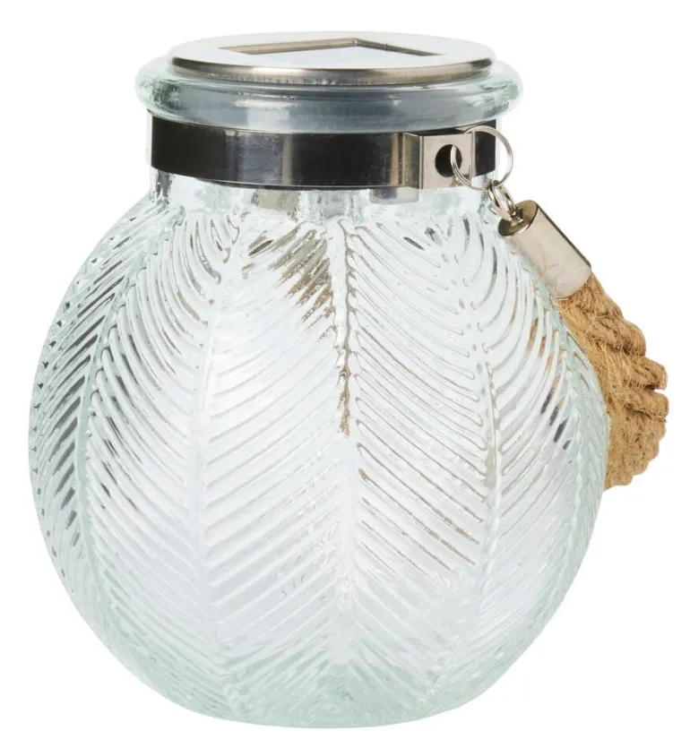Aurinkokennovalo Glass Jar