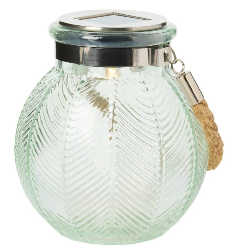 Aurinkokennovalo Glass Jar