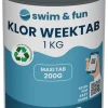 Hitaasti liukenevat klooritabletit