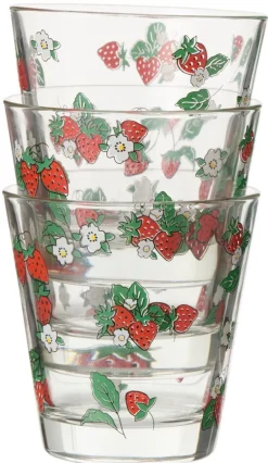 Juomalasit Strawberry
