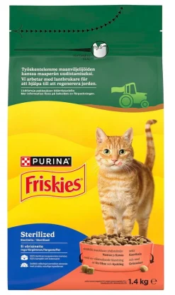 Kissojen kuivaruoka Friskies