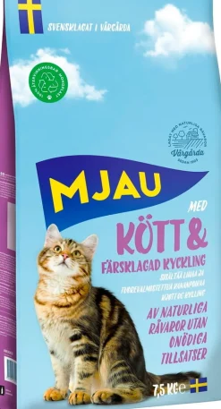 Kissojen kuivaruoka Mjau