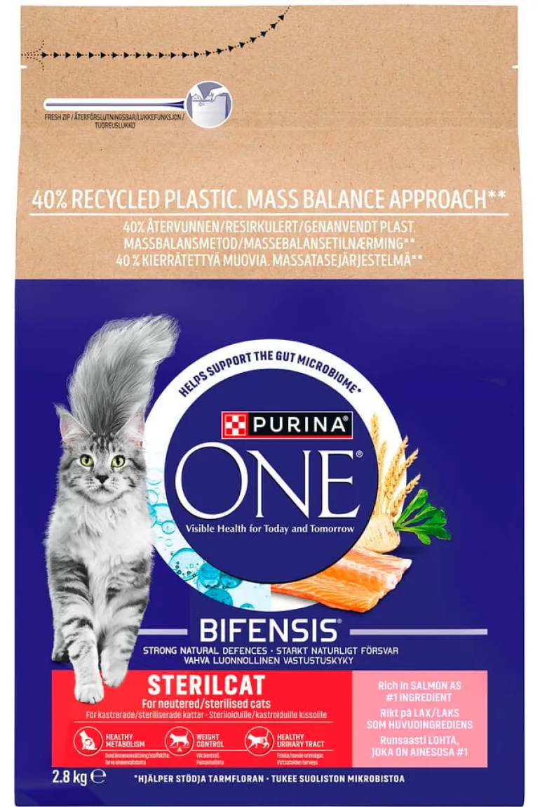 Kissojen kuivaruoka Purina ONE