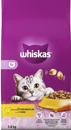Kissojen kuivaruoka Whiskas