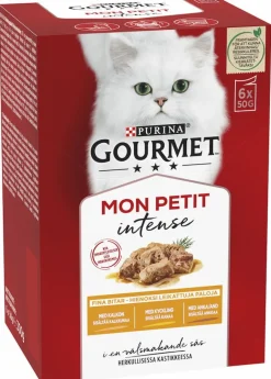 Kissojen märkäruoka Gourmet Mon Petit