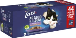 Kissojen märkäruoka Latz