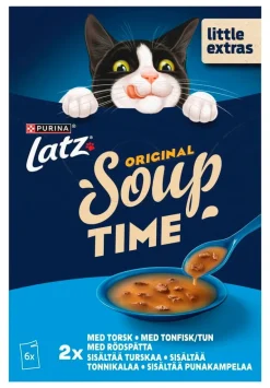 Kissojen märkäruoka Latz Soup