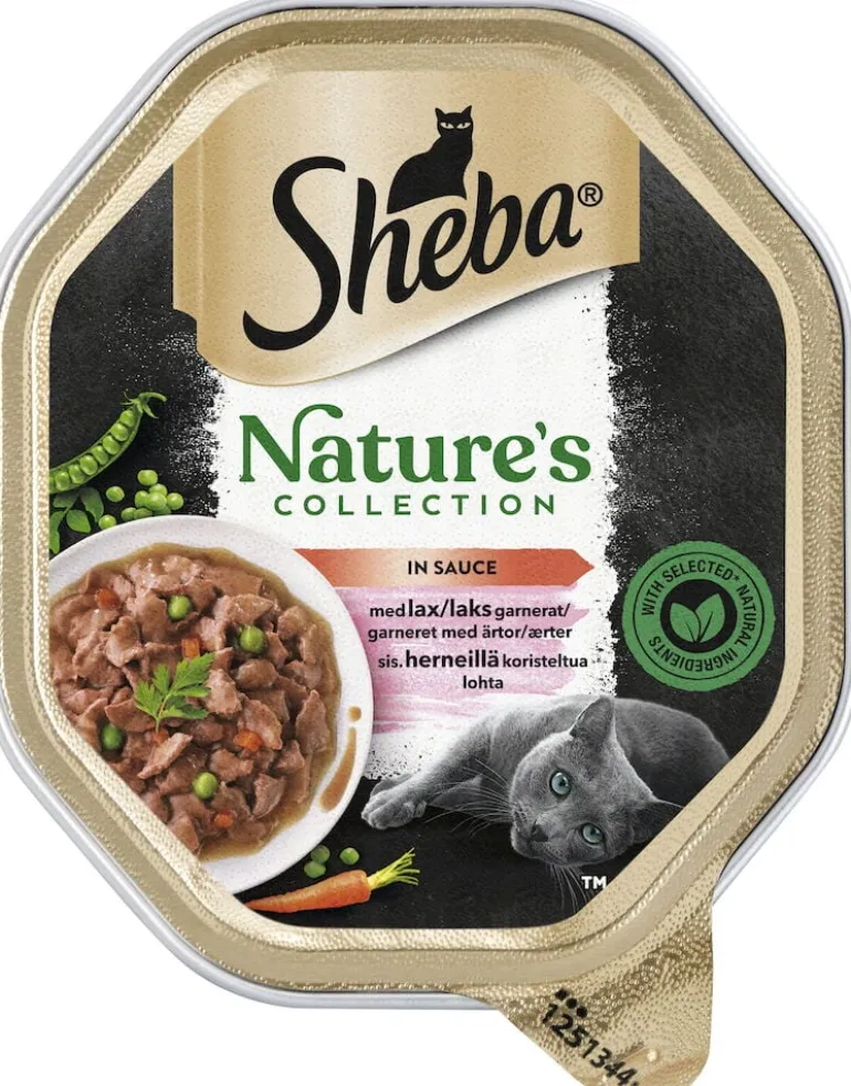 Kissojen märkäruoka Sheba