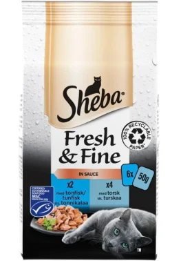 Kissojen märkäruoka Sheba Fresh & Fine