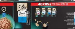 Kissojen märkäruoka Sheba Sauce Collection
