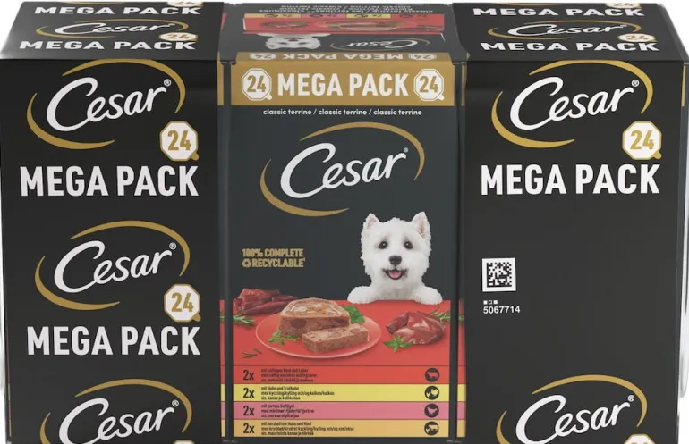 Koirien märkäruoka Cesar