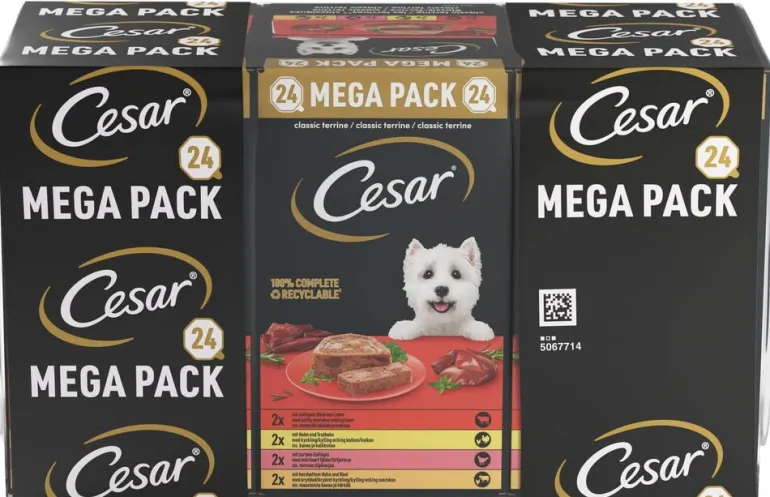 Koirien märkäruoka Cesar