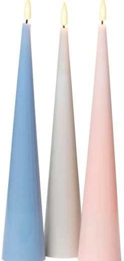 LED-kynttilä Djupvik Cone