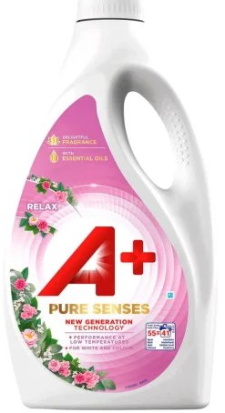 Nestemäinen pyykinpesuaine A+ Pure Sense