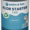 Nopeasti vapautuva kloorijauhe