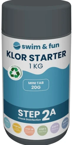 Nopeasti vapautuva klooritabletti