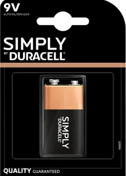Paristo 9 V Duracell