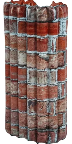 Puhallettava lelu Battle zone Brick wall