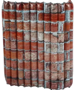 Puhallettava lelu Battle zone Brick wall