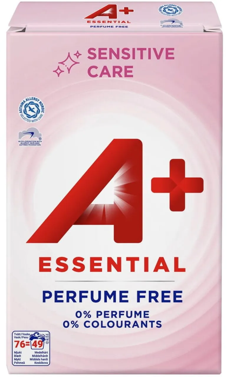 Pyykinpesujauhe A+ Essential