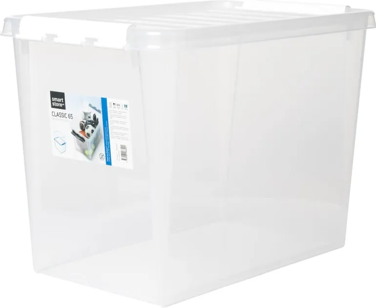 Säilytyslaatikko kannella Smartstore