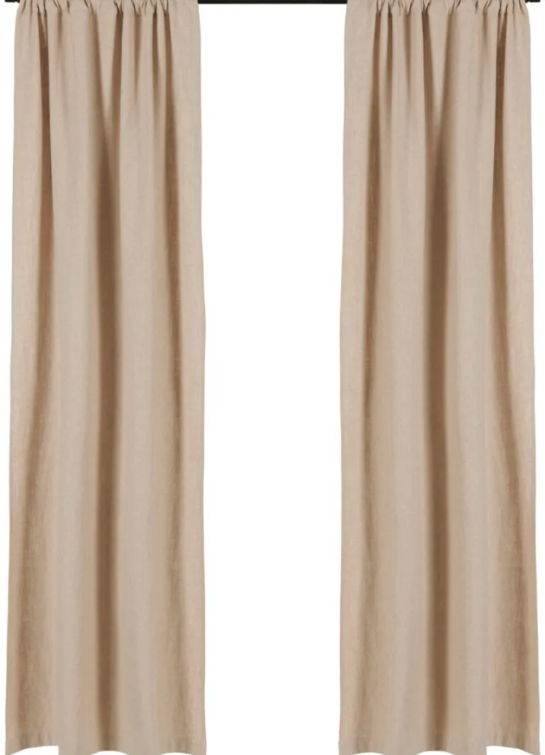 Sivuverho Elsaform Linen blend