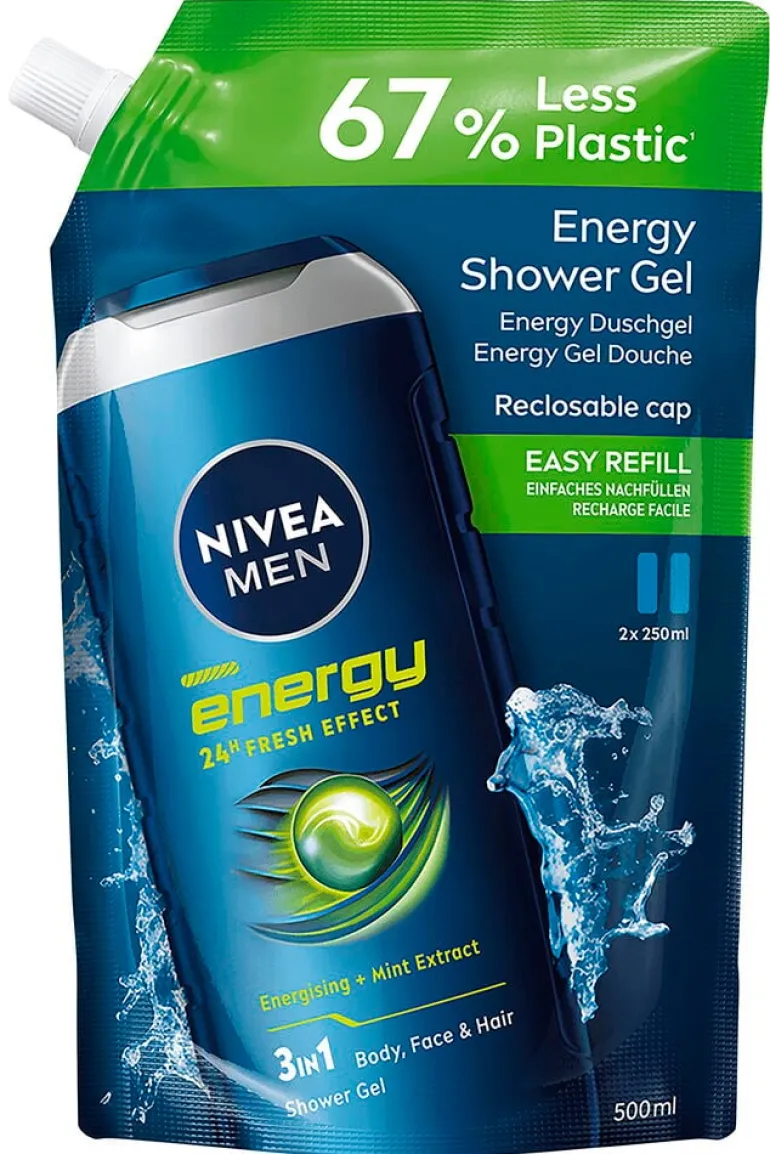 Suihkugeeli, täytettävä Nivea