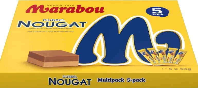 Suklaa Marabou Dubbelnougat