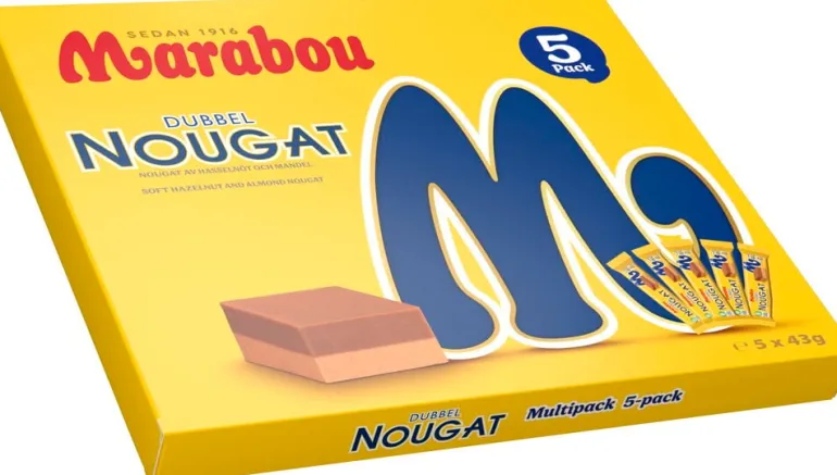 Suklaa Marabou Dubbelnougat