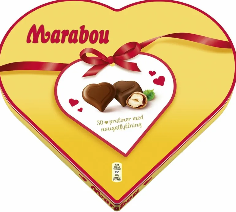 Suklaa Marabou Hearts