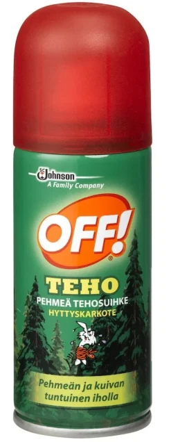 Tehosuihke OFF!