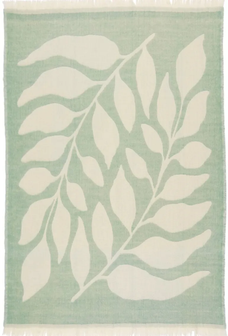 Torkkupeitto Elsaform Wool Leaves