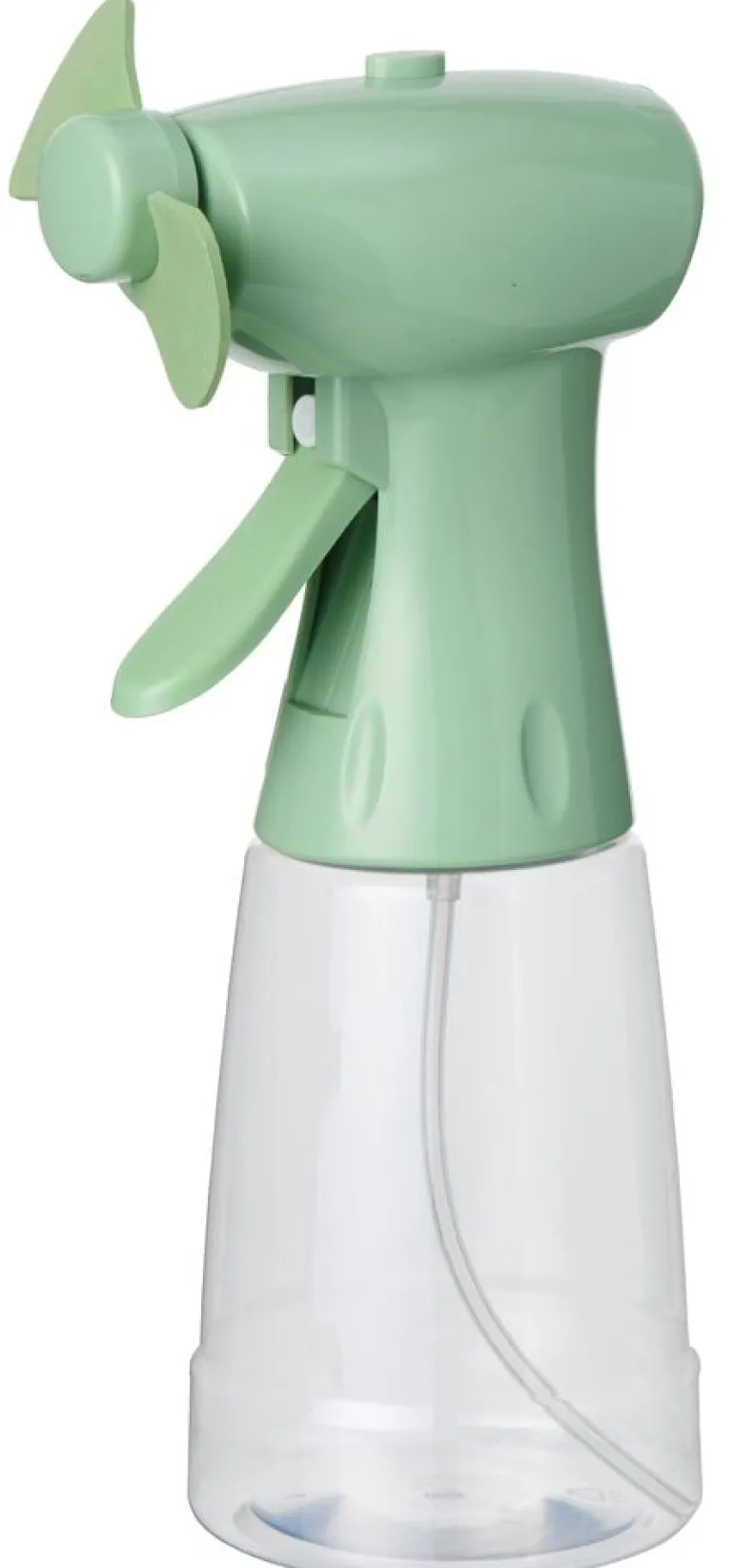 Tuuletin spraypullolla