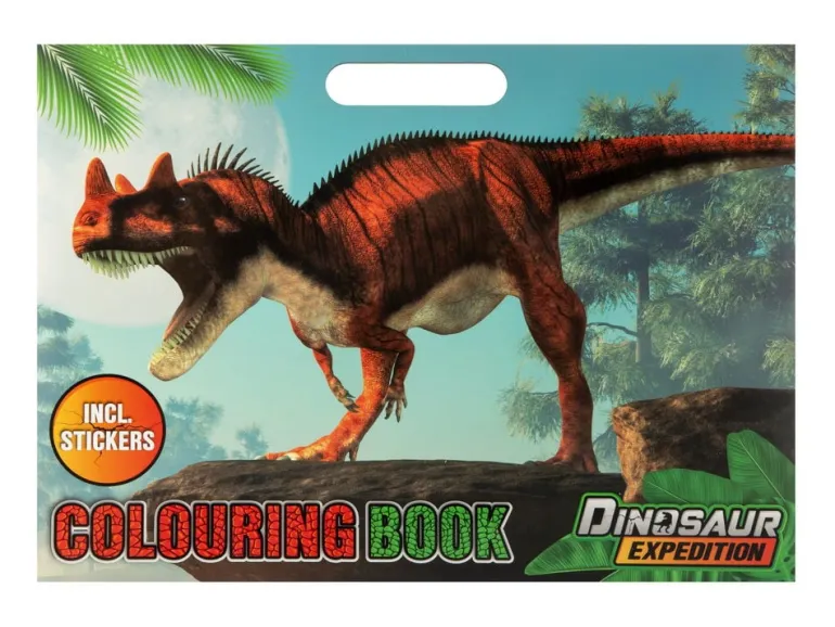 Värityskirja Dinosaurie Expedition