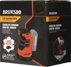 Akkukäyttöinen epäkeskohiomakone Bruksbo LX System