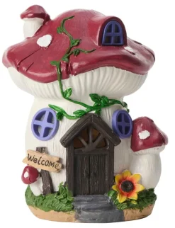 Aurinkokennolla toimiva puutarhahahmo Mushroom