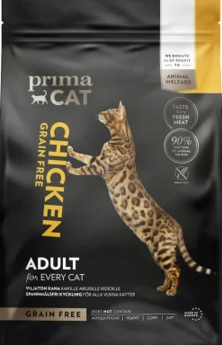 Kissojen kuivaruoka PrimaCat