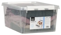 Säilytyslaatikko kannella Smartstore