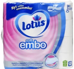 WC-paperi Lotus Soft Embo