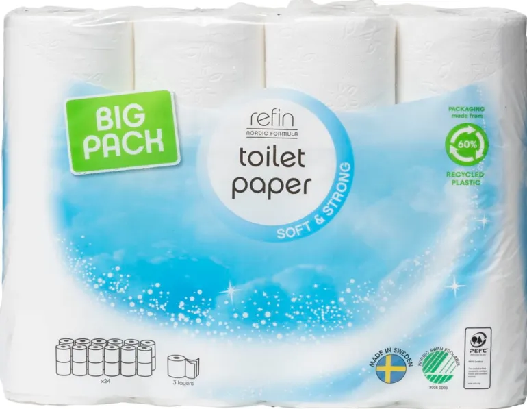 WC-paperi Refin