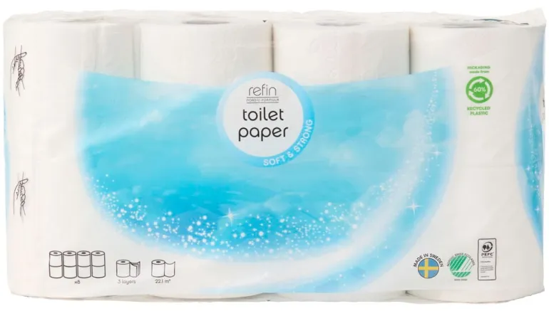 WC-paperi Refin